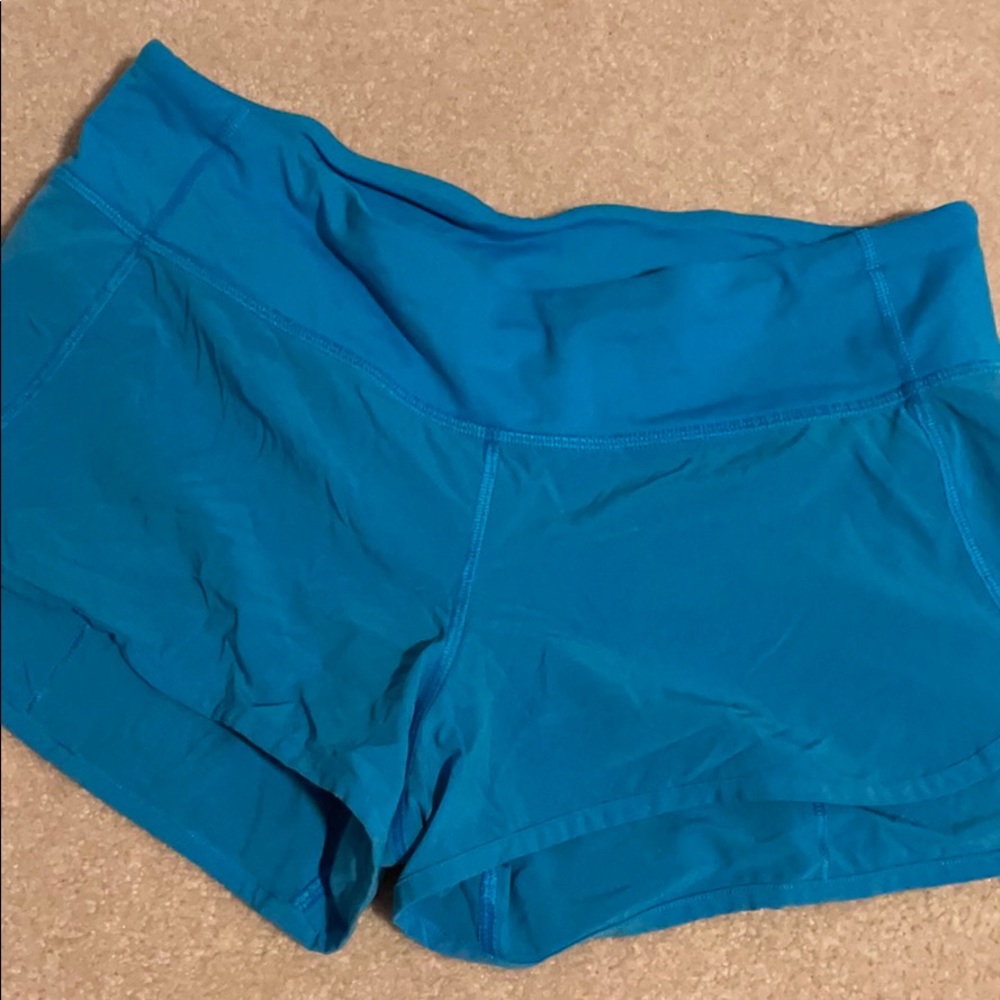 Lulu lemon blue shorts